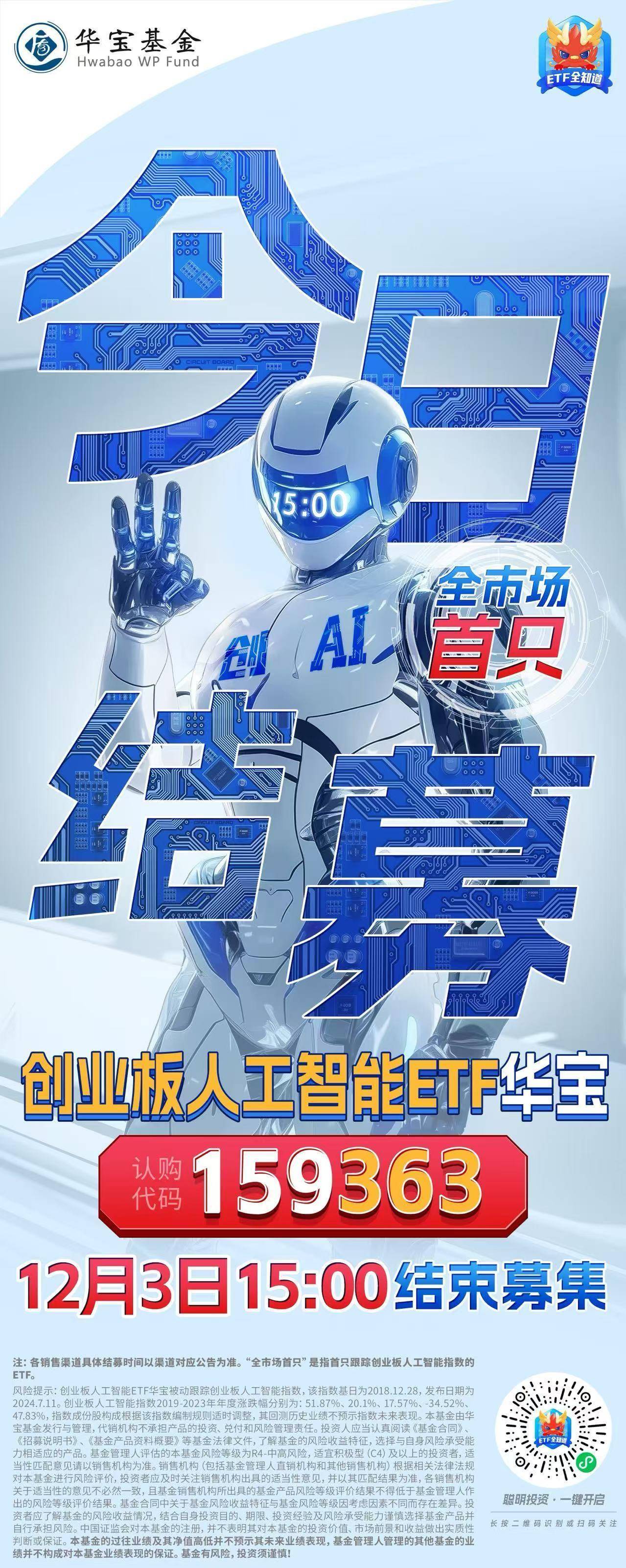 最新基金净值达1.0161元 全市场首只创业板人工智能ETF上市