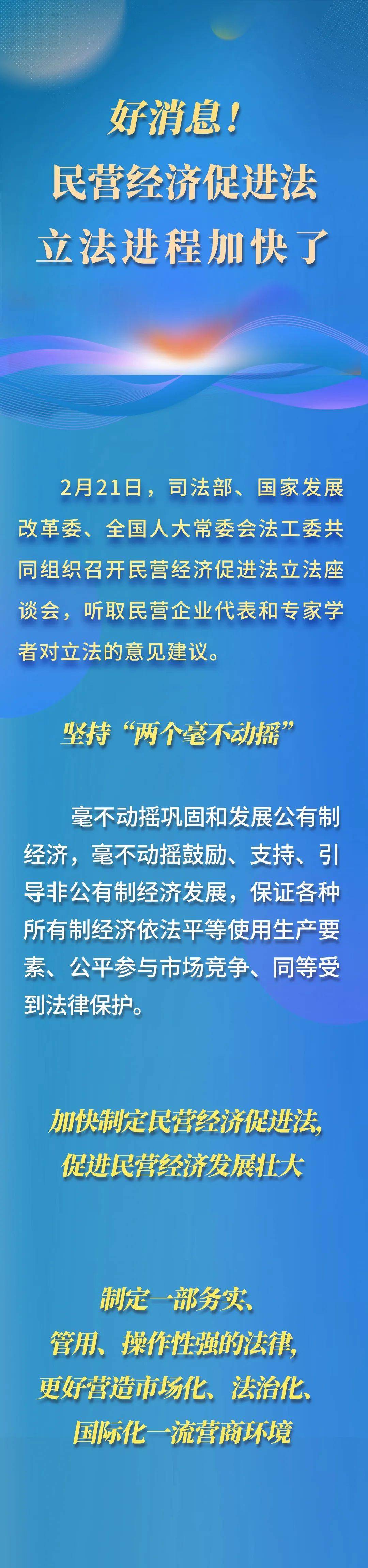促进民营经济高质量发展丨政策措施落地落细 有效激发民营企业发展活力