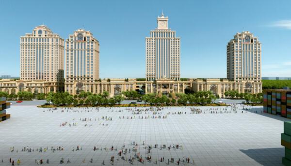 突尼斯国家馆在武汉金控华中贸易服务区开馆