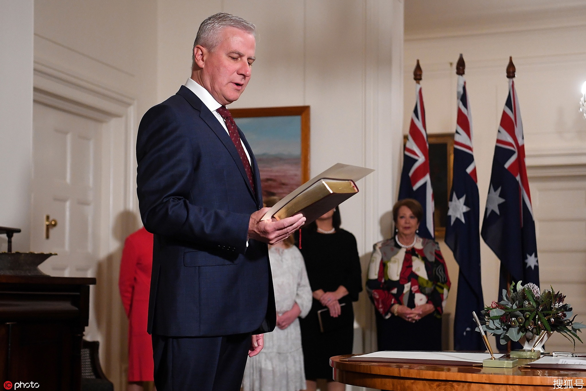 澳大利亚新一届内阁宣誓就职