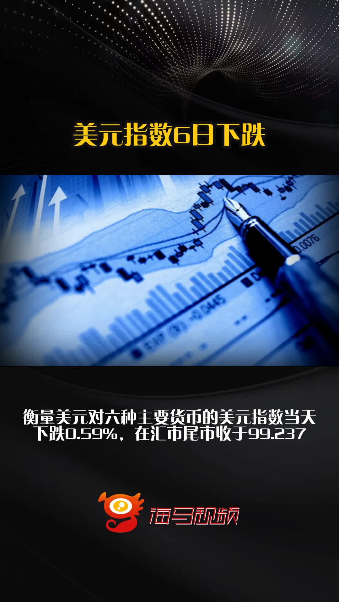 美元指数26日下跌