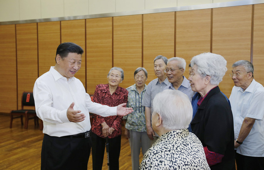 习近平委托中央组织部负责同志向游本昌转达勉励和问候