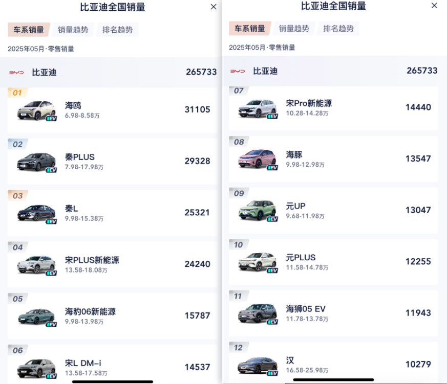 比亚迪海狮06正式上市