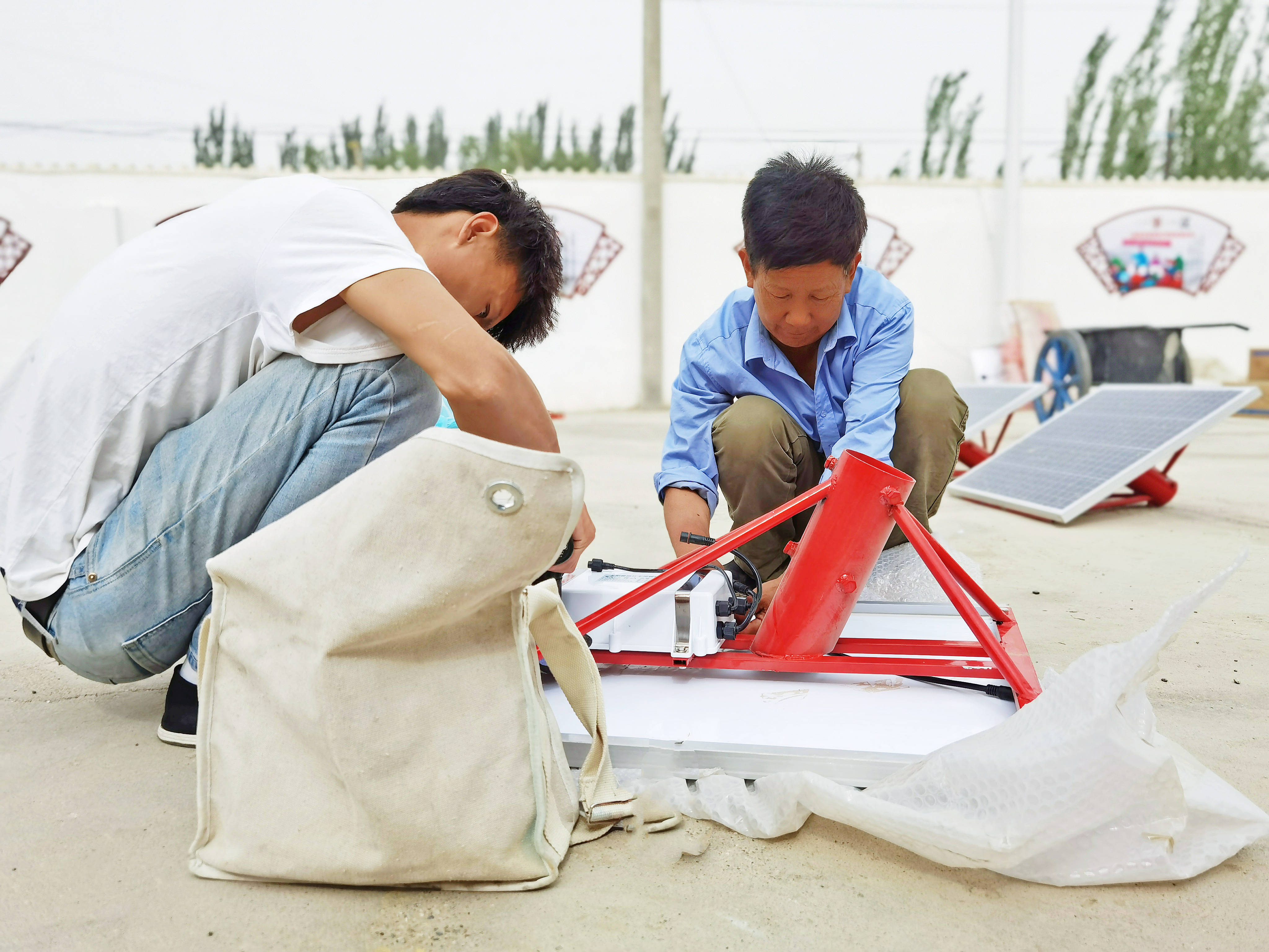 完善基础设施，农村有了新变化