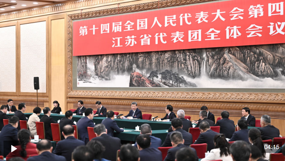 习近平总书记同人大代表、政协委员共商国是纪实